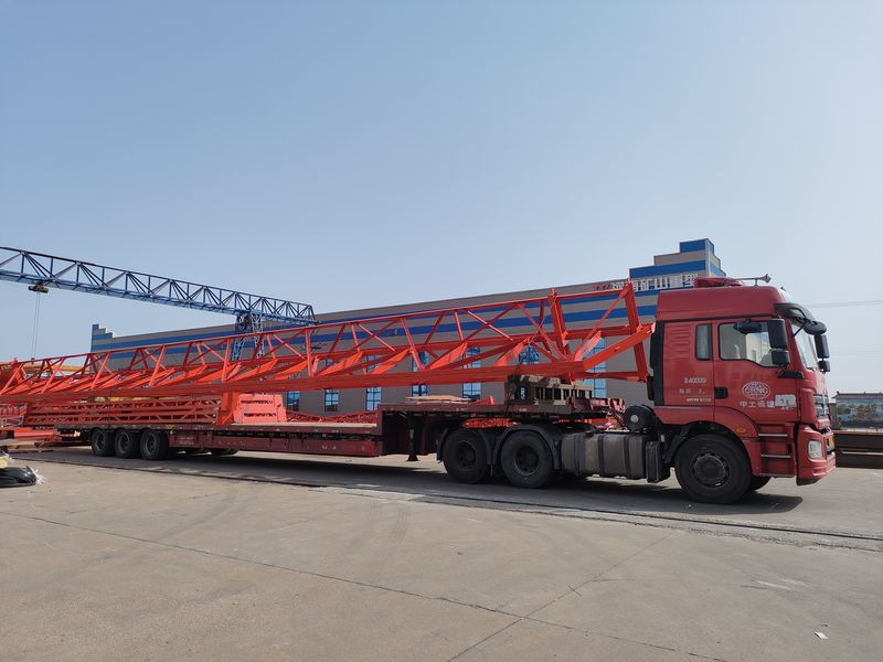 電動葫蘆門式起重機  MH10t—25m 制作完成，發(fā)往陜西榆林交付客戶使用